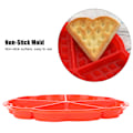Miniatyrbild 7 av 8: Mini Våffeljärn med Hjärtan, Hjärtformade Våfflor Non-stick Elektrisk Pannkakstillverkare för Roliga DIY Bakaktiviteter, Idealiska Presenter för Bakälskare (3 st)