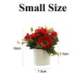 Miniatyrbild 2 av 5: Falsk blomma solros liten bonsai kreativ inomhus simulering