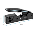 Miniatyrbilde 4 av 5: RJ45 Crimpzange + 10 Cat7 Pluggersett Nettverksverktøy Lan Kabeltang Cat 7/6