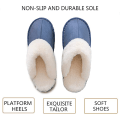 Miniatyrbild 7 av 8: Damtofflor Minnesskum Fluffig Mjuk Varm Slip On Hus Slippe