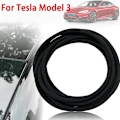 Miniatyrbild 2 av 2: Vindskydd Tak Vindskydd Brusreduceringssats Passar Tesla Model 3