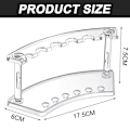 Miniatyrbillede 2 af 6: Plastik Penneholder, Sæt af 4 Penneholder Display Stativ 6-Slots