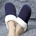 Miniatyrbild 3 av 8: Mjuka minnesskum tofflor för kvinnor Komfort Varma Slip on Hou