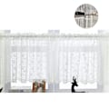 Miniatyrbilde 3 av 8: Kurzstore Gardiner Halvtransparente Bistrogardiner Halvtransparente