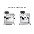 Miniatyrbillede 7 af 8: Kaffe Maskine Anti-Skrid Pad Silikon Kaffe Maskine Tilbehør Top Pad til Breville 870 Sort