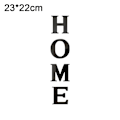 Miniatyrbilde 2 av 5: HOME Speilveggklistremerke 3D Stereoskopisk