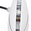 Miniatyrbilde 5 av 8: Vindukarmslampe 180° Lysende Halvsirkelformet LED Vegglampe for Gang Korridor Stue AC85‑265V Varmt Lys