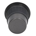 Miniatyrbilde 4 av 8: 58mm Kaffe Doseringkopp i Rustfritt Stål, Håndtak for Kaffemaskin, Mottak for Pulver med Silikonring, Svart