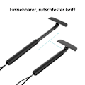Miniatyrbillede 4 af 5: Rygbarbermaskine til mænd, ryghårsfjerner til mænd