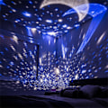 Miniatyrbild 1 av 2: Stjärnprojektor Nattlampa Super Bright Romantisk Nattlampa Starlight LED Färgglad Stjärndröm Projektor