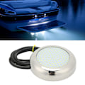 Miniatyrbilde 1 av 8: 4-i-1 108LED Undervannslys 12V IP68 Vanntett 135° Lysvinkel Undervannsbåtl lampe for Marine Hvit
