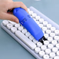 Miniatyrbillede 2 af 5: USB Minivakuumrengøringsmiddel Lav Støj Stor Kapacitet Bærbar Tastaturrenser til Computer Tastatur Blå
