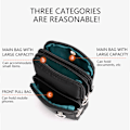 Miniatyrbillede 4 af 7: Lille Crossbody-Tegnebog Telefon Taske Kvinder Mini Crossbody Pung