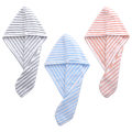 Miniatyrbilde 1 av 5: 3-pak Mikrofiber Hårhåndkle Wrap for Kvinner, Absorberende Hårhåndkle