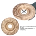 Miniatyrbillede 8 af 8: Træskæringsdisk Slibning Formningshjul Rustfrit Stål til Vinkelslibere 22mm Guld