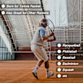 Miniatyrbilde 3 av 4: 1 stk Tennis Racketgrep, Klissete Tennisgrep, Absorberende