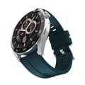 HW28 NFC åtkomstkontroll offline fjärrkontroll AI-assistent Bluetooth-samtal smart klocka Silver+Green