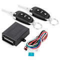 Miniatyrbillede 2 af 2: Universal Bilalarm System 3 Knapper Nøglefri Central Lås Fjernbetjeningssæt Sort