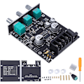 Miniatyrbillede 2 af 8: 2.0 Stereo Bluetooth Forstærkerkort Digital HIFI Forstærkermodul Høj Lav Frekvensjustering 50W+50W