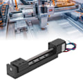 Miniatyrbilde 1 av 8: 100mm Slagbord med Sklie 28 Stepper Motor Høy Nøyaktighet Enkelt Skinne Lineær Bevegelses Scene X Y Z Akser