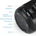 Miniatyrbillede 6 af 8: Bærbar Bluetooth-højttaler, Højere Lydstyrke, Vandafvisende