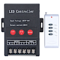 Miniatyrbillede 2 af 8: RGB LED Controller PWM Digital til Farverigt Strip Light Projekt med Fjernbetjening 5V‑12V‑24V