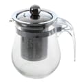 350ml Värmebeständig Klar Glas Tekanna Rostfritt Stål Infuser Blomte Tekanna