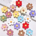 Miniatyrbilde 5 av 5: 50 stk Blomster Resin Tilbehør for DIY Håndverk Hårklipp Telefonveske