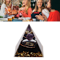 Miniatyrbilde 2 av 5: 5cm Pyramide Positiv Energi Healing Krystall Pyramide Meditasjon Organisk Stein Pyramide