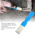Miniatyrbillede 8 af 8: 1‑1/4 tommer Skrabere Blå Ergonomisk Håndtag Tungsten Carbide Spids Bærbar Universal til Pakninger Rustfjernelse