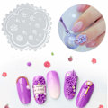 Miniatyrbild 3 av 6: 5 st blommor 3D silikonform nagelkonst snidning form för DIY nagelkonst dekorationer tillbehör nagelkonst mallar manikyrverktyg