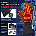 Miniatyrbild 3 av 5: Sun Will Värmehandskar Vintervattentäta 7,4 V 2200 mAh Uppladdningsbara uppvärmda handskar Elektroniska cykelhandskar för utomhusskidåkning, jakt,