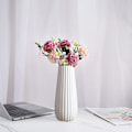 Miniatyrbild 5 av 5: Keramisk vas, modern heminredning porslinsvas blomstervas,