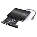 Pikkukuva 1 / 8: Ulkoinen CD DVD-asema, USB 3.0 Kannettava CD DVD +/-RW Asema Ohut