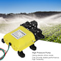 Miniatyrbillede 3 af 5: 12V 120W 8L Membranpumpe med Kobberforbindelse Automatisk Vandindsprøjtningspumpe