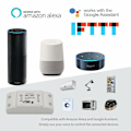 Miniatyrbillede 4 af 5: 5 STK | Wifi WLAN Switch Smart Kontakt til Alexa APP-styring 2200W DHL
