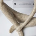 Miniatyrbillede 3 af 6: Abstrakt Tænker Statue Moderne Sandsten Harpiks Figur Håndværk Kunst