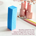 Miniatyrbild 5 av 7: 20 st Nail Buffer Block för Akryl och Naturliga Naglar, 4 Sidor