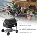 Pikkukuva 7 / 8: 1/12 Nukkekodin Miniatyyri BBQ-Grilli Mini BBQ-Grilli Uuni Malli RC-Auton Koriste BBQ-Vaunu Malli