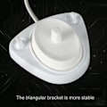 Miniatyrbillede 4 af 5: Enkel Opladningsholder Tandbørstehovedholder (1 Pakke)