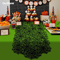 Miniatyrbilde 4 av 4: Halloween Bordløper Bordduk Edderkoppnett Blad Dekor Skummel
