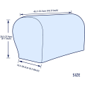 Miniatyrbilde 3 av 5: subrtex Stretch Armlenestopptrekk Spandex Armtrekk for Stoler