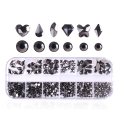 Miniatyrbild 3 av 5: Nagelkonst Rhinestones Nagelkristaller, Multi Shapes Flatback Nageldiamant Ädelstenar