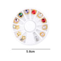 Miniatyrbilde 2 av 5: Negldesign Krystall Rhinestones Runde Steiner, for 3D Negldesign Dekorasjoner