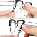 Miniatyrbild 2 av 7: Crazy-M Paket med 5 Glasögon Kedja PU Läder Glasögon Rep Glasögon Sladdhållare Flerfärgad flätad rep Glasögonhållare Kedja Glasögon Rem/glasögon
