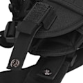 Miniatyrbild 3 av 8: Drop Leg Bag Multifunktionell Lårväska Justerbar Spänne Benväska för Utomhuslöpning Klättring Svart