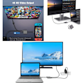 Miniatyrbild 8 av 8: Typ C-adapter, USB 3.1-hubb (USB-C och Thunderbolt 3-port