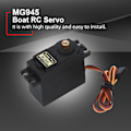 Miniatyrbild 5 av 5: 4X MG945 Digital Servo 55g Metall Metallväxel 15kg Växel RC Flygplan Modellbygge