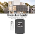 Miniatyrbillede 8 af 8: PDLC Strømforsyning 200W Linje Fjernbetjening Dæmpning Glas Controller med Sikring til Hjem AC220V Indgang AC60V Udgange