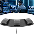 Miniatyrbillede 1 af 8: USB Triple Fodpedal Multifunktionel Mekanisk Fodpedal til Spil, Fabrikstest